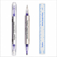 Lápiz Quirúrgico Marcador Estéril Violeta + Regla Microblading - imagen principal