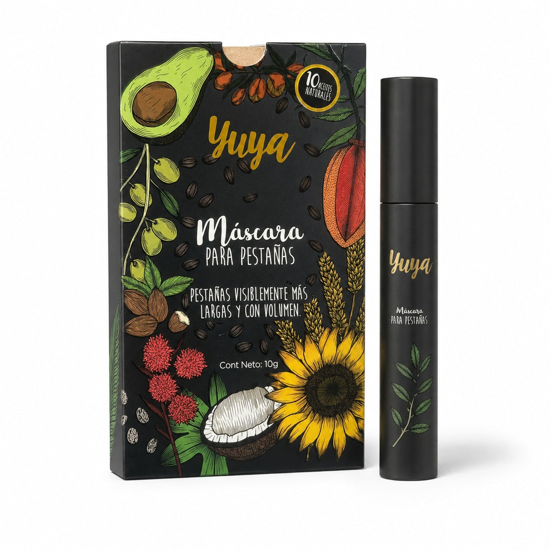 Máscara de Pestañas Yuya Color Negro 10 g