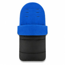 Saco térmico impermeable para coche de bebé color negro con azul - imagen principal