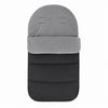 Saco térmico impermeable para coche de bebé color negro con gris