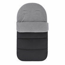 Saco térmico impermeable para coche de bebé color negro con gris - imagen principal