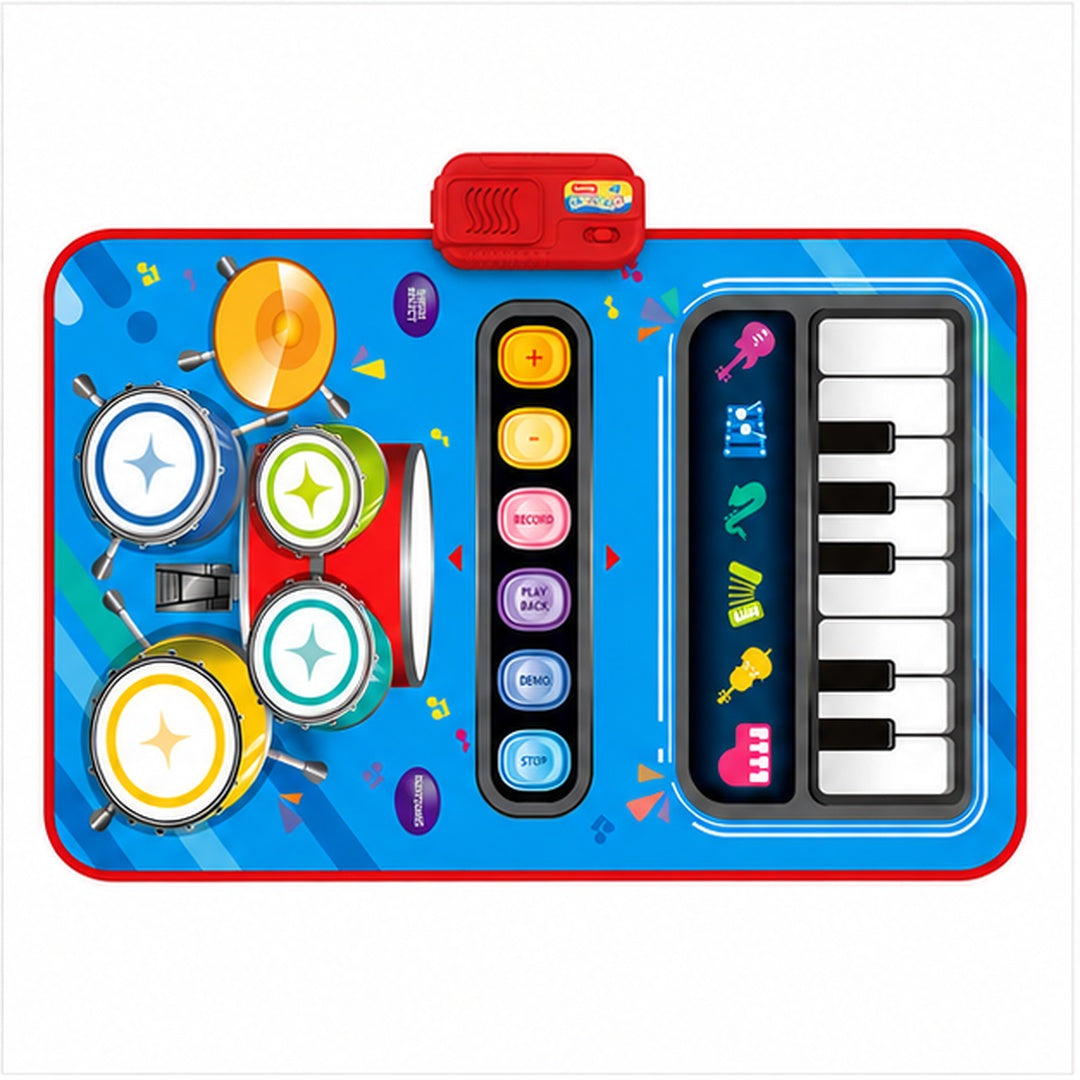 Alfombra Musical Piano y Tambor Para Niños - detalle del producto