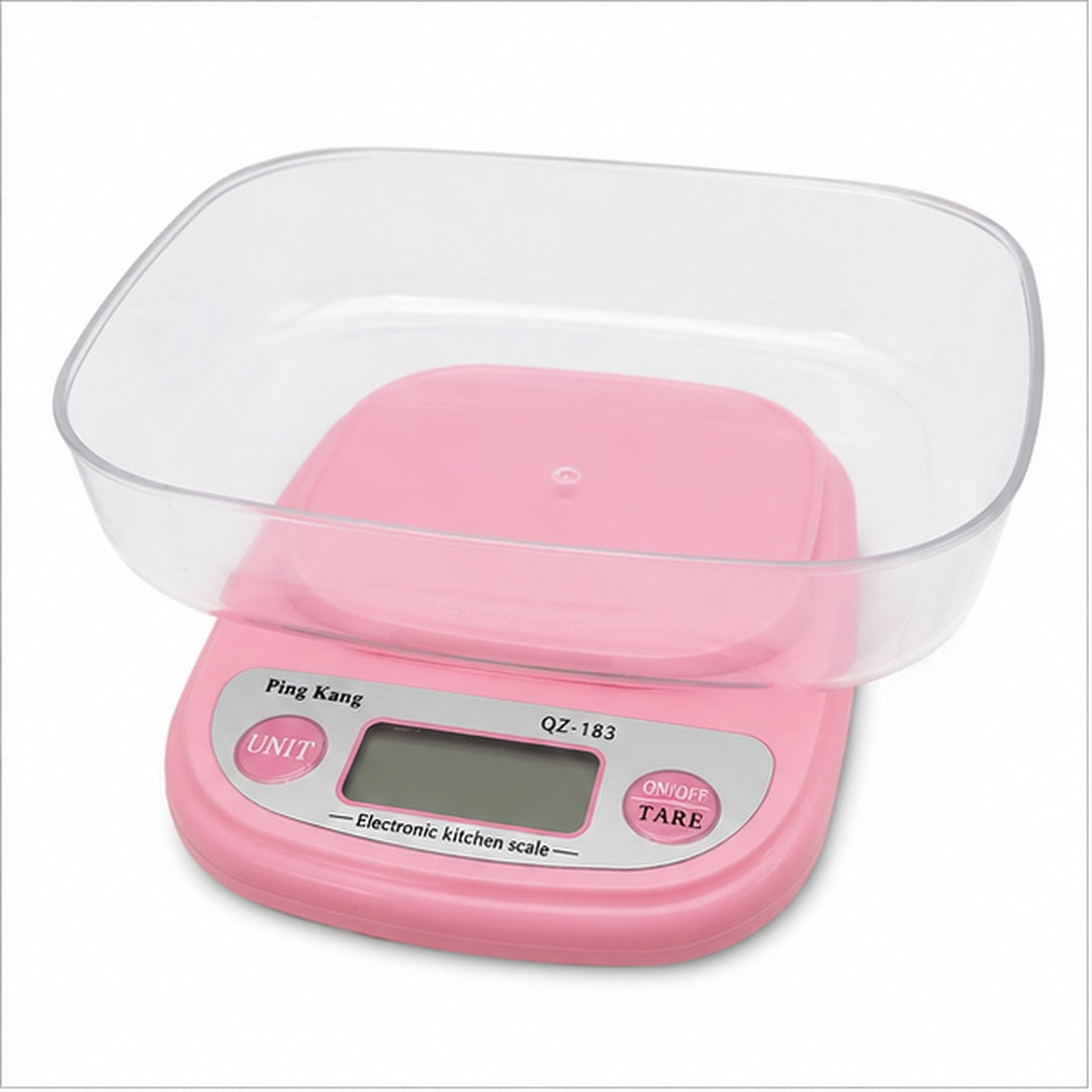 Balanza Pesa Digital de Cocina Multiusos 5 Kilos - imagen principal