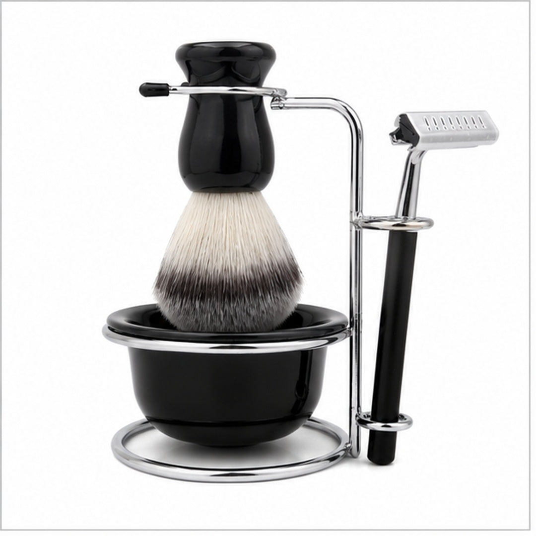 Kit Afeitado Manual Clásico Para Barbero Barberia - imagen principal