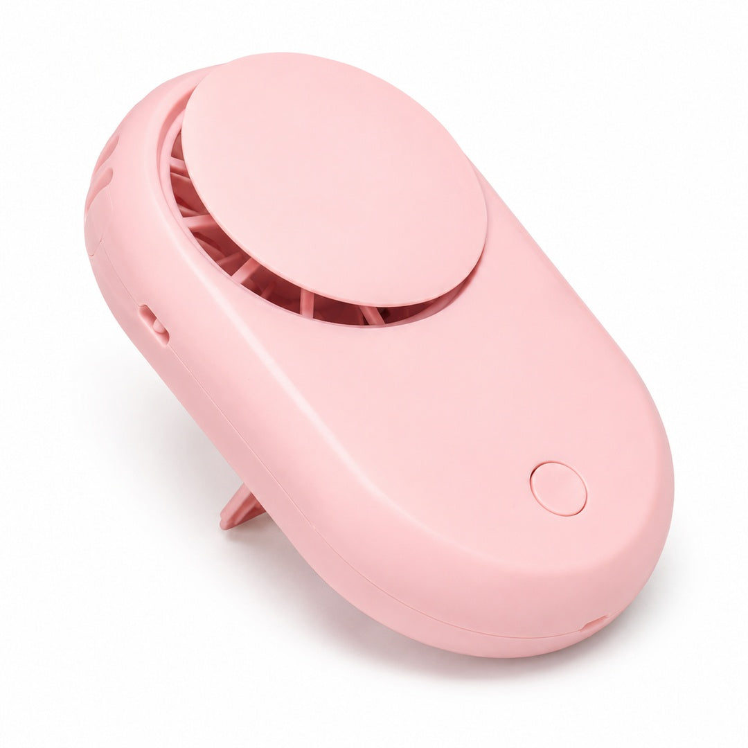 Secador Ventilador Para Extensiones de Pestañas Inalámbrico Emoji - variante rosa