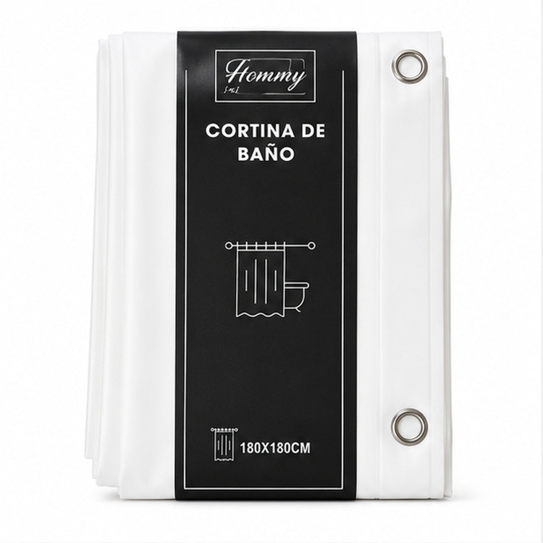 Cortina Forro De Baño Blanco - detalle del producto