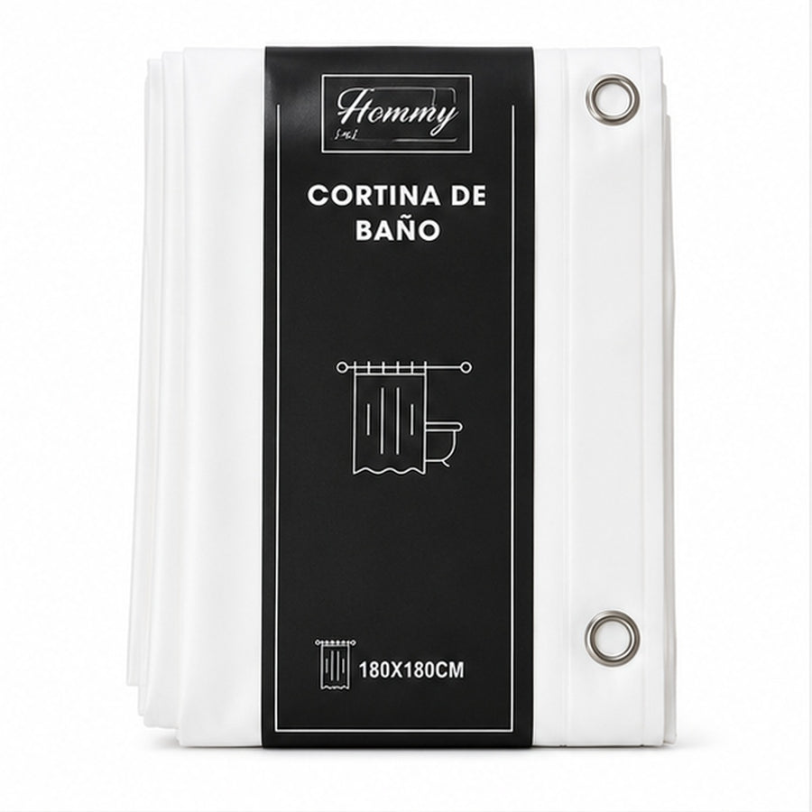 Cortina Forro De Baño Blanco - detalle del producto