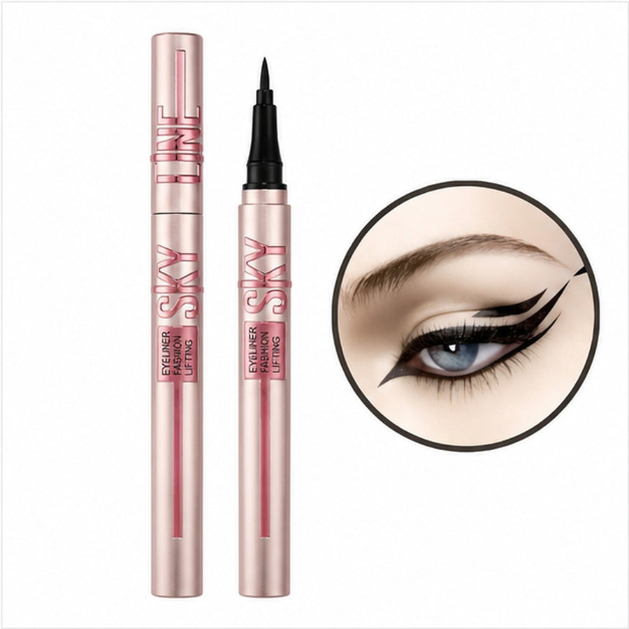 Delineador De Ojos Plumon Negro Sky Line A Prueba De Agua Negro Mate - detalle del producto