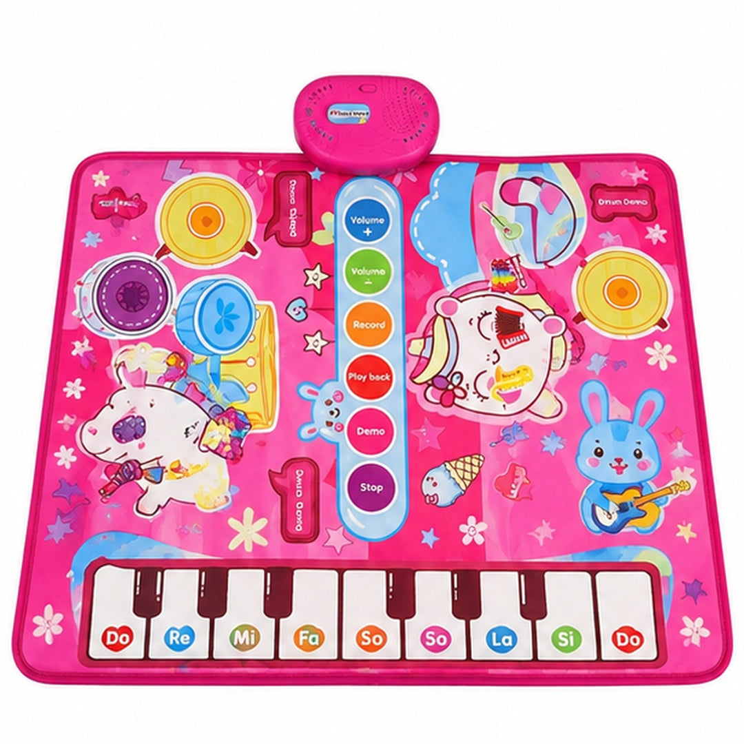 Alfombra Musical 2 en 1 Music Carpet 80cmX50cm Rosa - vista 3 del producto