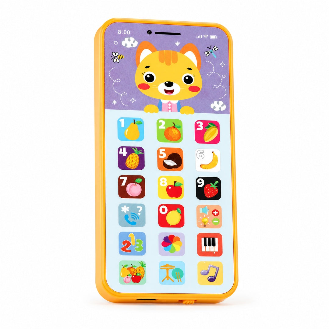 Teléfono Recargable Interactivo Para Bebés Educativos Musica - imagen principal