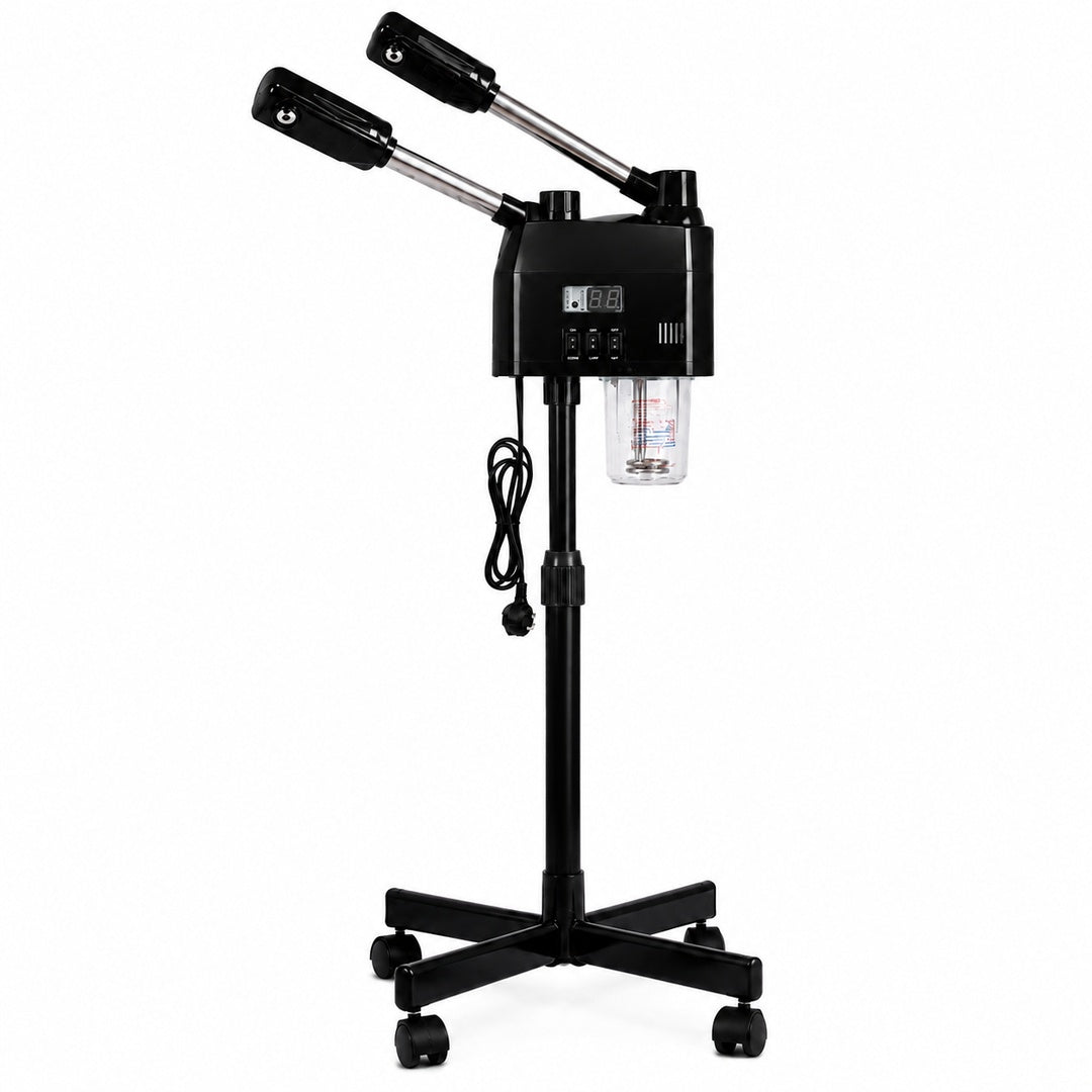Vaporizador facial de pedestal color Negro
