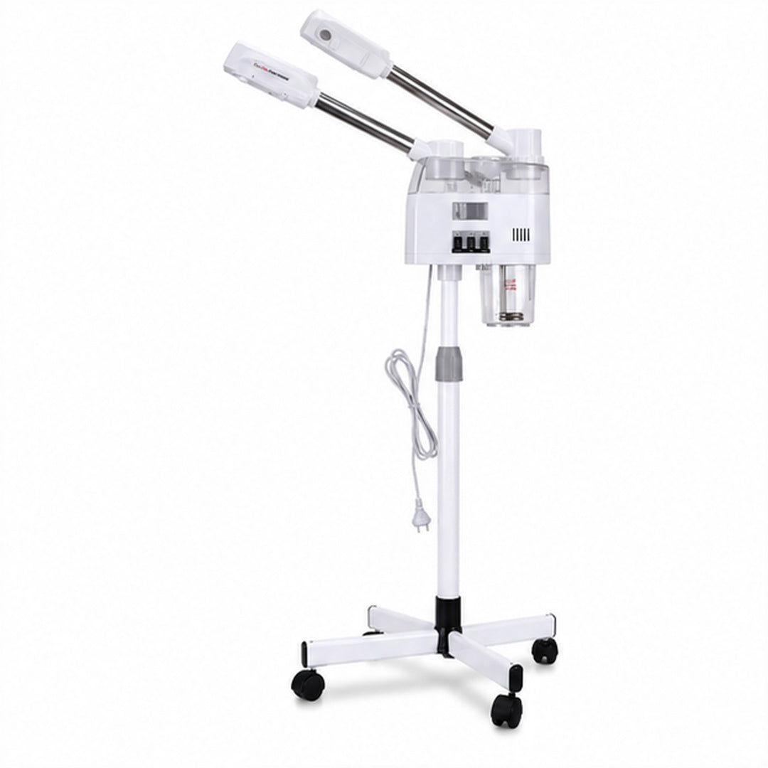 Vaporizador facial de pedestal color Blanco