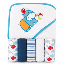 Set De Toalla Con Capucha Bebés Y Toallitas Multiuso Niños - vista 10 del producto