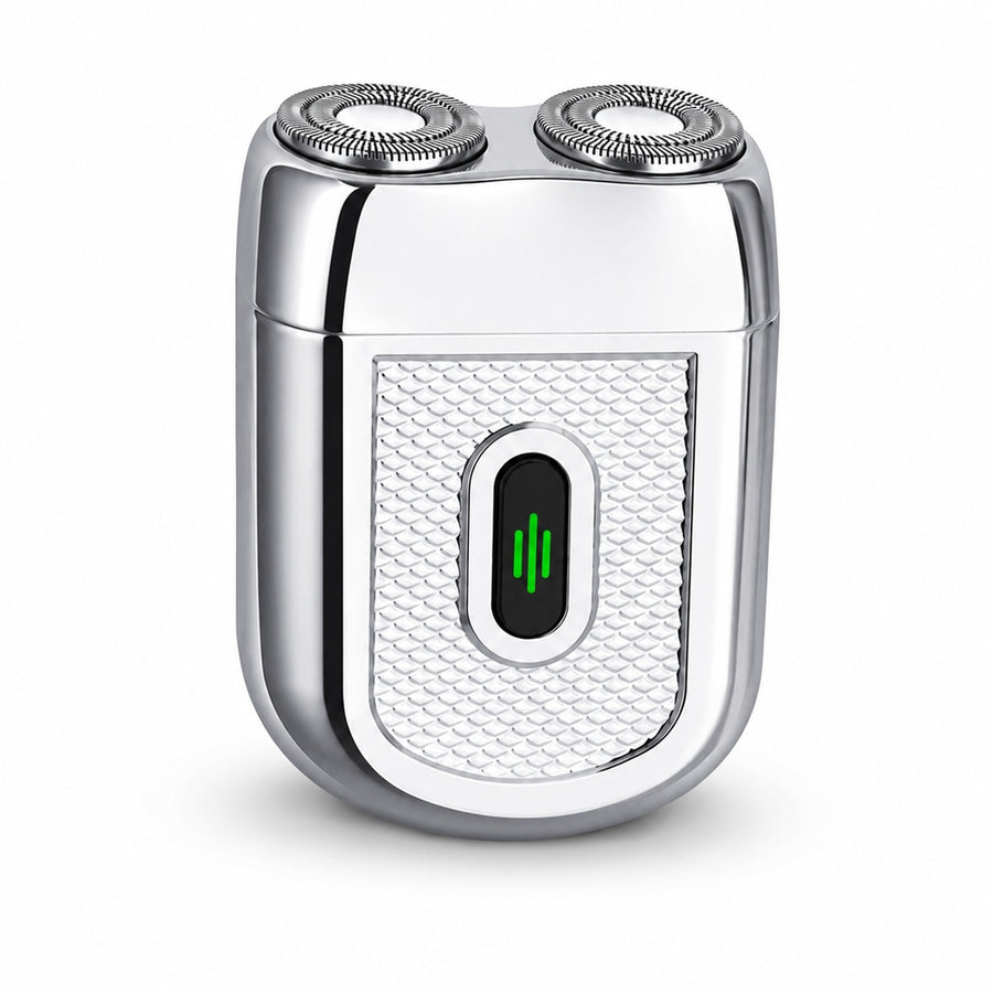 Afeitadora Kemei Mini Km-C40 Recargable Shaver Plateado - imagen principal