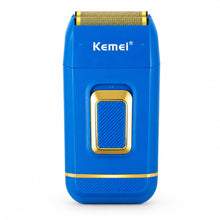 Afeitadora Shaver Kemei Km-2033 AZUL - imagen principal