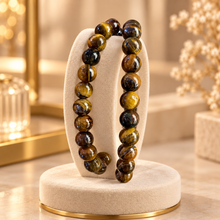 Pulsera De Piedras Naturales Ojo De Tigre