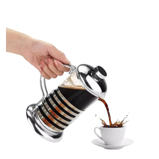 Prensa Francesa Cafetera Tetera de Vidrio 600ml