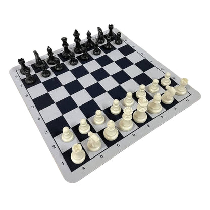 Tablero Ajedrez Profesional 42x42cm Enrollable Chess