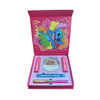 Set De Maquillaje Compacto Brillo Labial Delineador FUSCIA