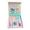 Set De Maquillaje Para Niñas Rubor Compacto Brillo Labial ROSA