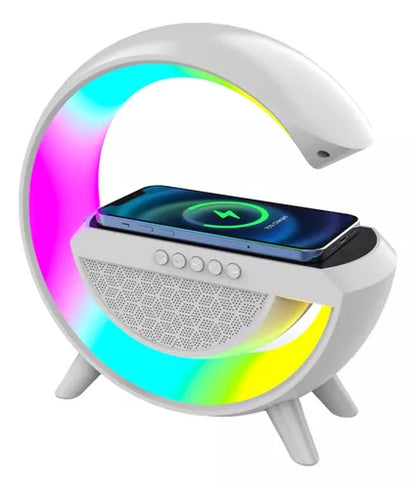 Cargador Portatil iPhone Inteligente Con Bluetooh Radio Led BT-2301