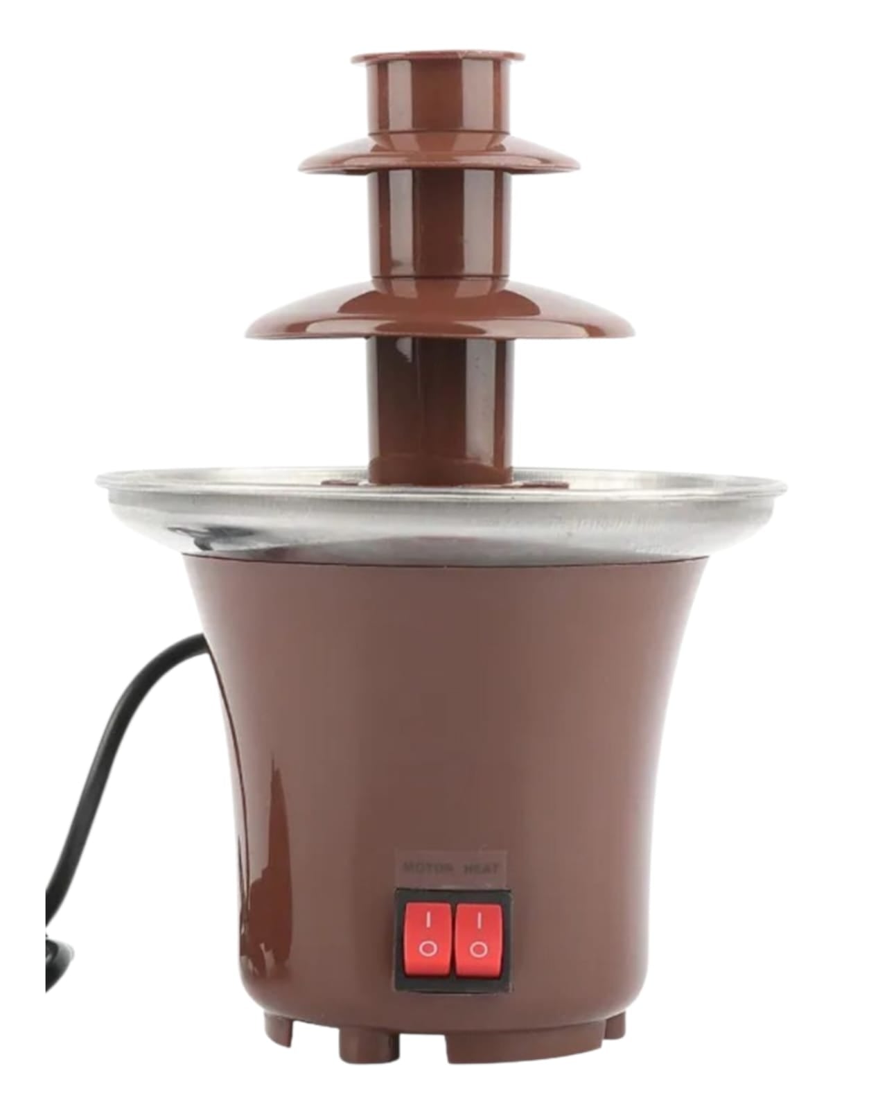 Mini Fuente Cascada De Chocolate Para Decoración De Mesa