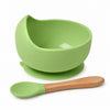 Bowl Con Cuchara De Silicona Para Bebé