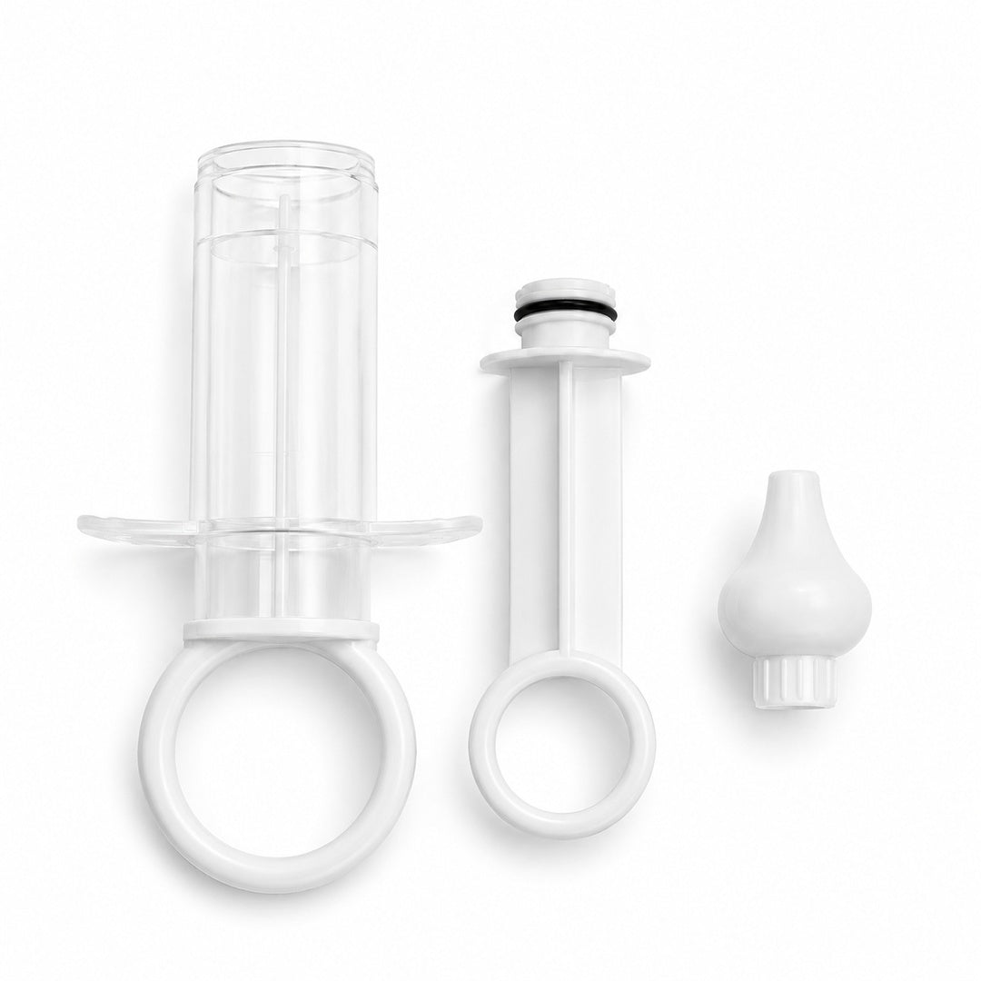 Aspirador nasal modelo de geringa color blanco - detalle del producto