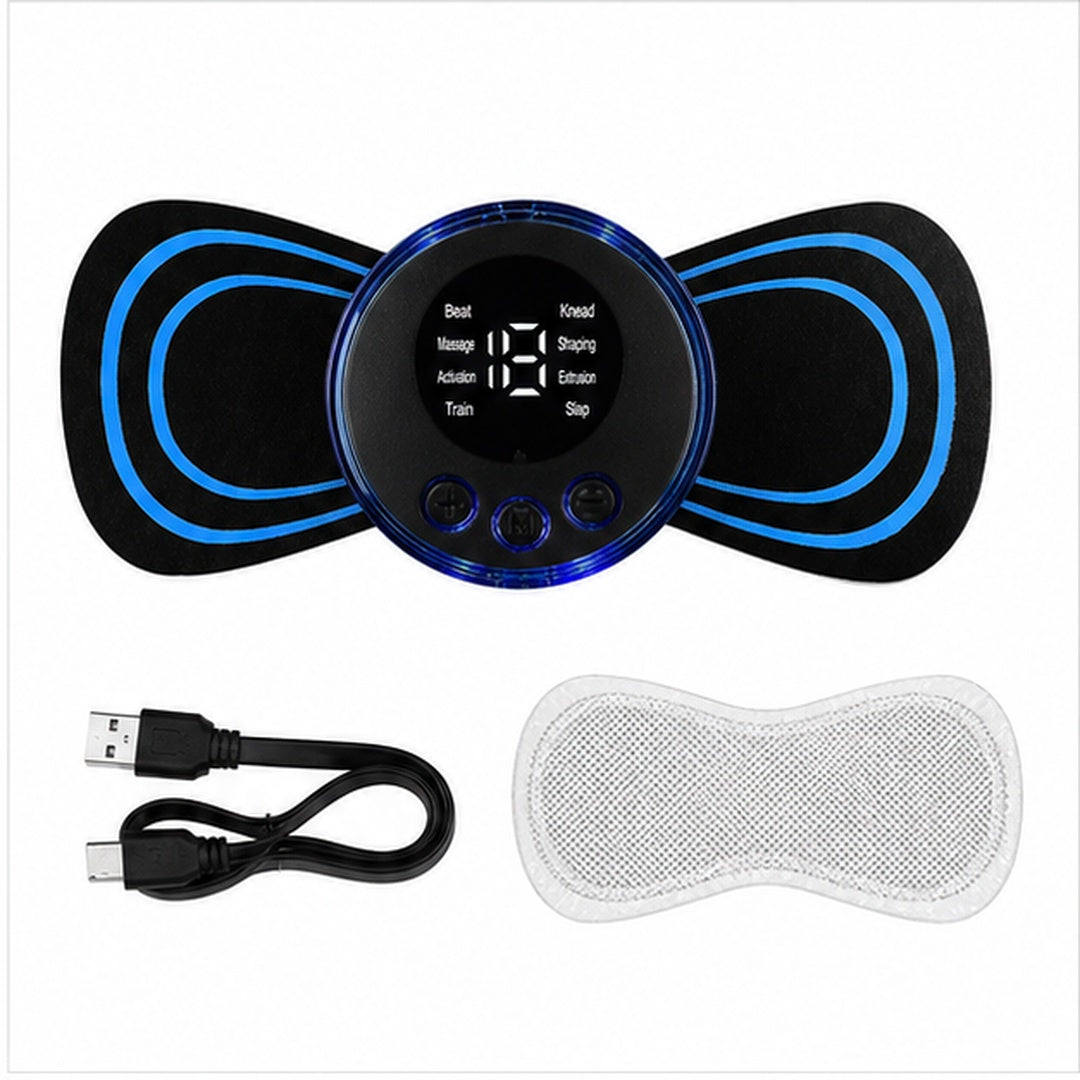 Mini Masajeador Eléctrico Cuello, Abdomen, Brazos - detalle del producto