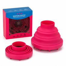Difusor de silicona Fucsia para secador de pelo - detalle del producto