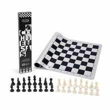 Tablero Ajedrez Profesional 42x42cm Enrollable Chess - detalle del producto
