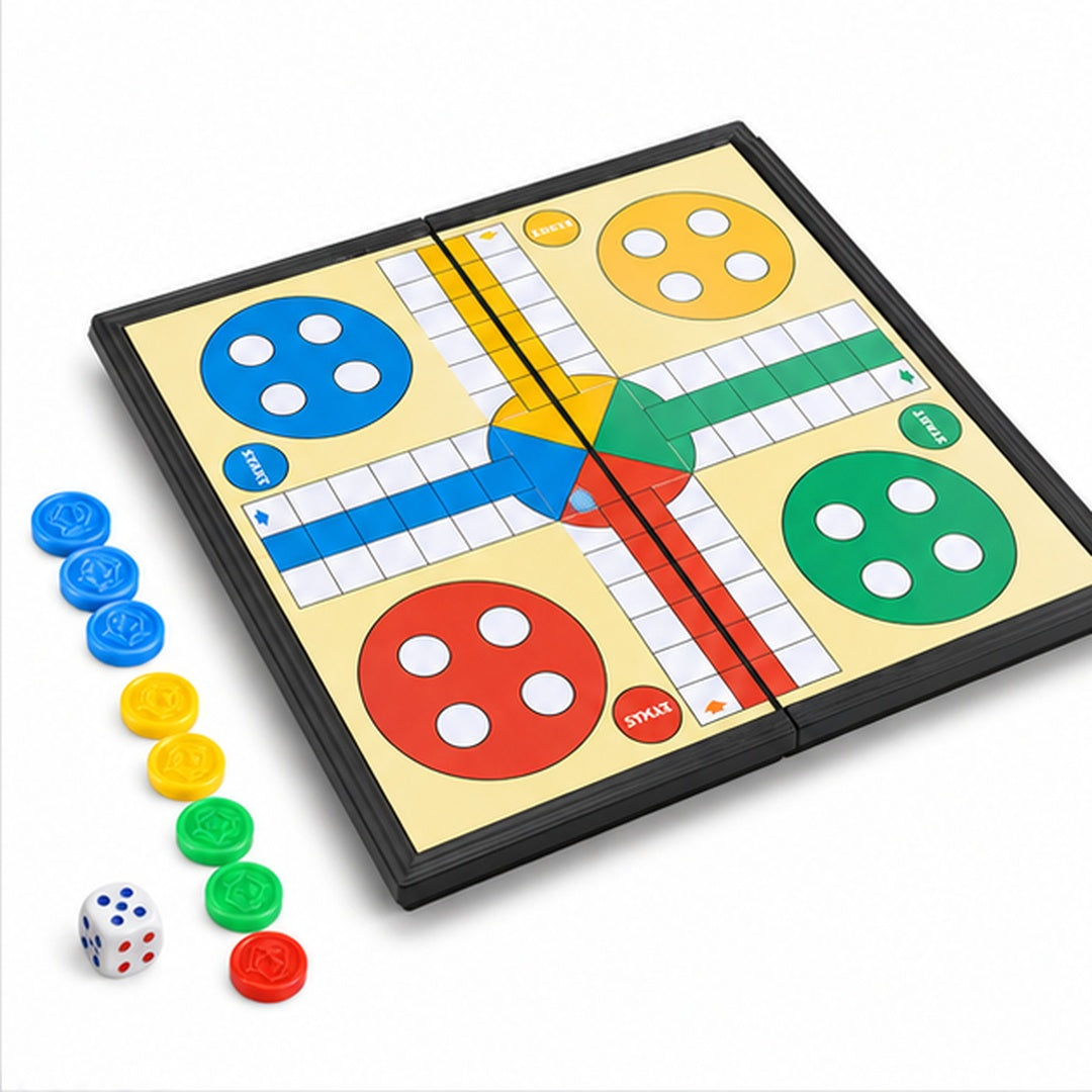 Mini Ludo Magnético Para Juego de Mesa 18 X 18 Cm - detalle del producto