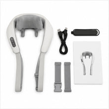 Masajeador de cuello y cervical caja roja - detalle del producto