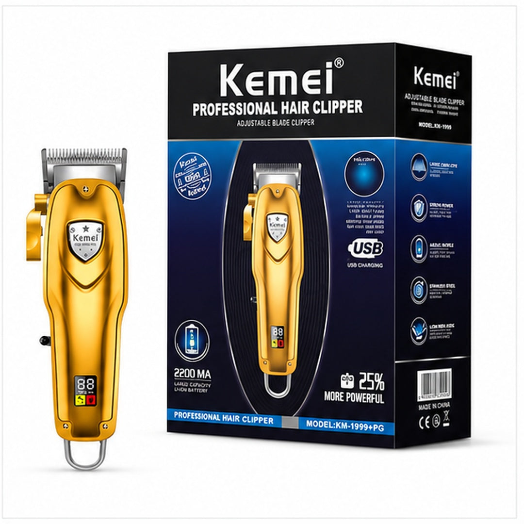 Maquina Cortador De Cabello Inalambrico KM 1999+PG - detalle del producto