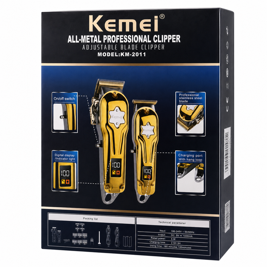 Máquina cortadora de cabello Kemei KM-2011 - vista 3 del producto
