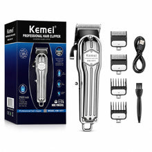Cortadora de Pelo Kemei KM-1977 Plata 100V/240V - detalle del producto