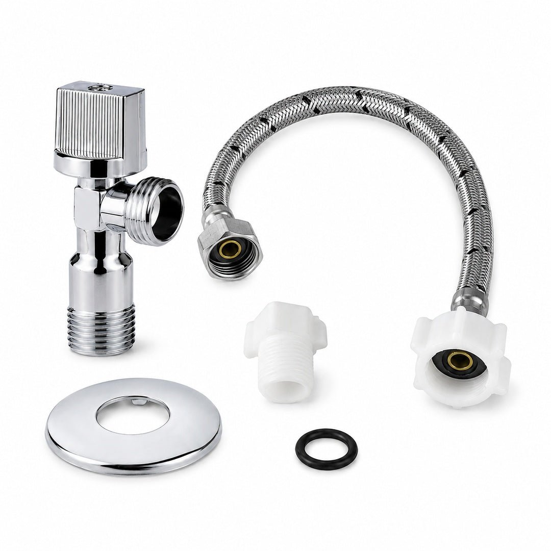 Kit Llave Angular Flexible 1/2 X 30mm - detalle del producto