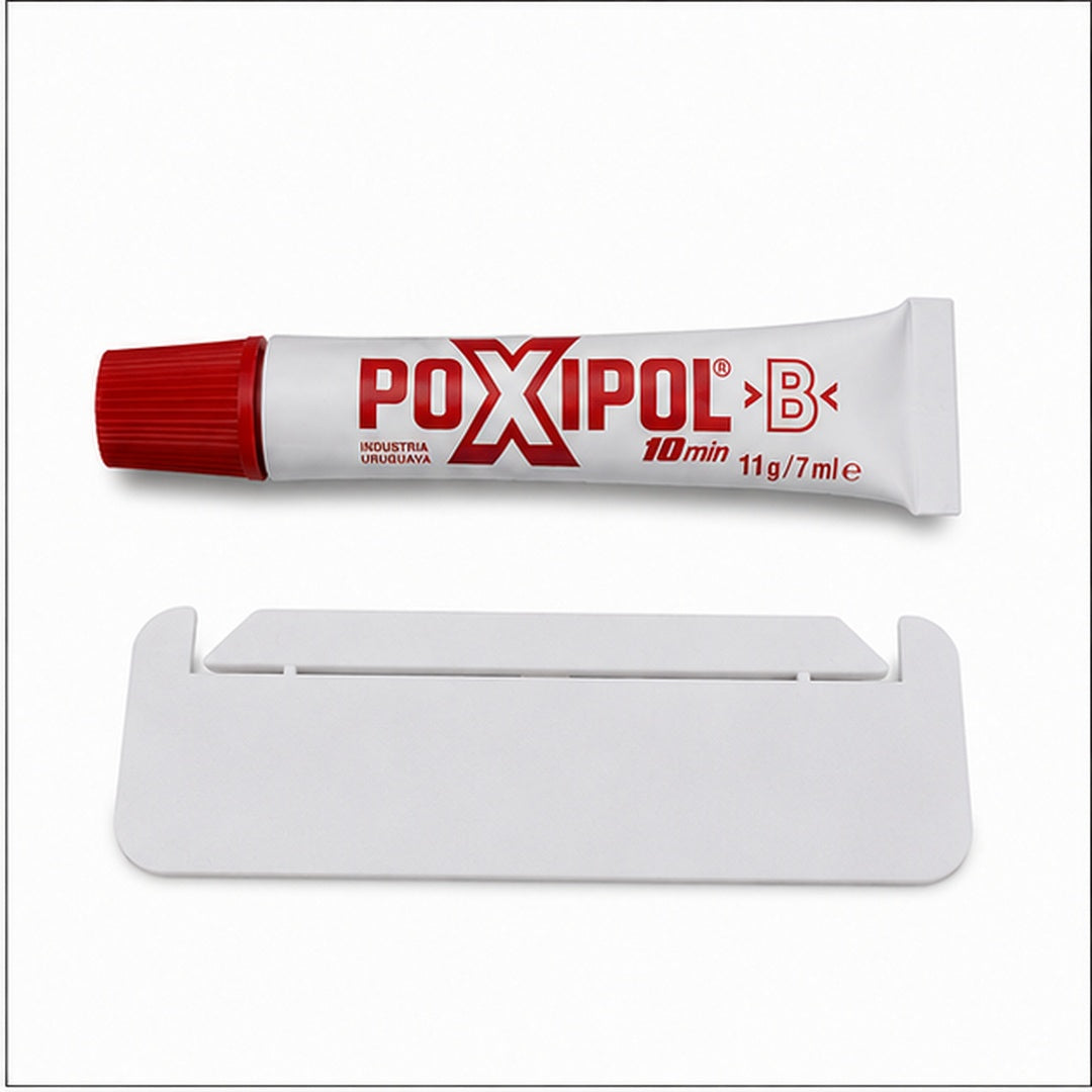 Soldadura Plástica Poxipol Gris 21 gr - vista 6 del producto