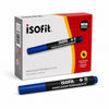 Caja de marcadores permanentes Isofit azul