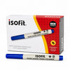 Caja de marcadores de pizarra Isofit azul