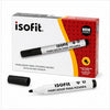 Caja de marcadores de pizarra Isofit negro
