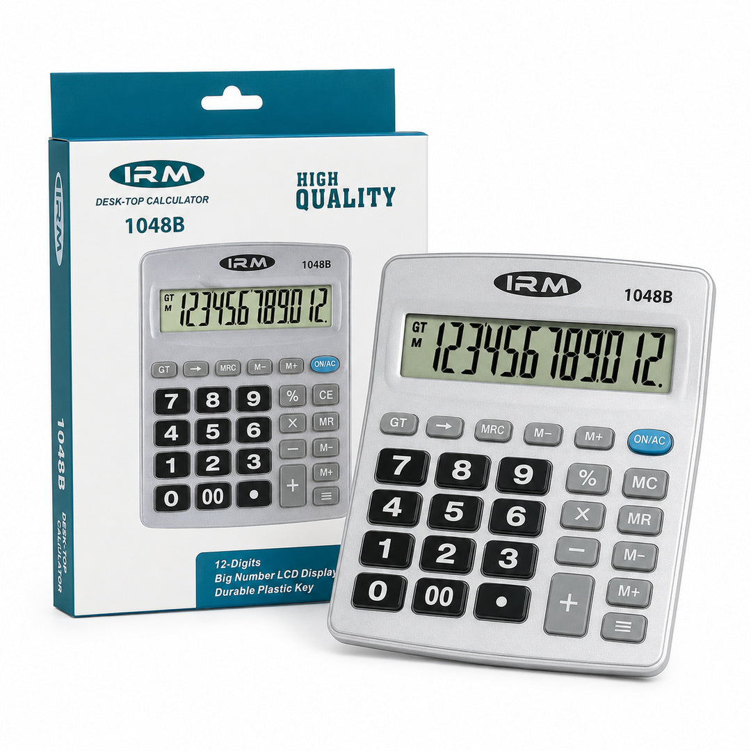 Calculadora Electrónica de Escritorio KD-1048B 12 Dígitos - detalle del producto