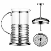 Prensa Francesa Cafetera Tetera de Vidrio 600ml - detalle del producto