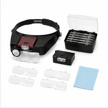 Lente Lupa con vicera Mod MG81007-A - detalle del producto