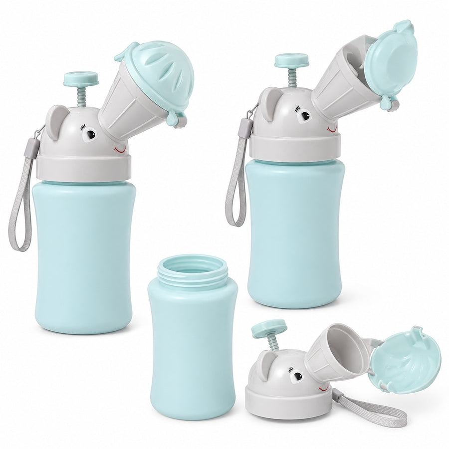 Urinario portátil infantil color Azul - detalle del producto