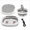 Spa de pie plegable color gris