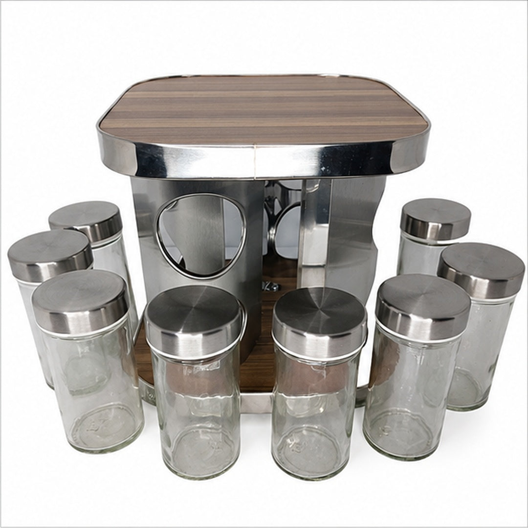 Especiero de Cocina Con 8 Frascos - detalle del producto