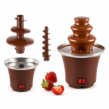 Mini Fuente Cascada De Chocolate Para Decoración De Mesa - detalle del producto