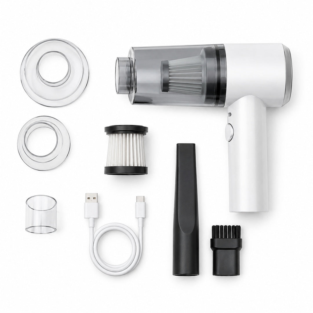 Aspiradora Auto Hogar Portatil Usb 2 En 1 Inalambrica - detalle del producto