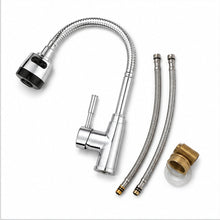Llave Monomando Con Cuello Flexible Acero Inoxidable YTS - detalle del producto